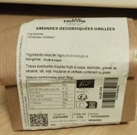 Amandes grillées