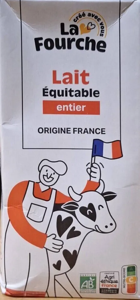 Lait Équitable entier