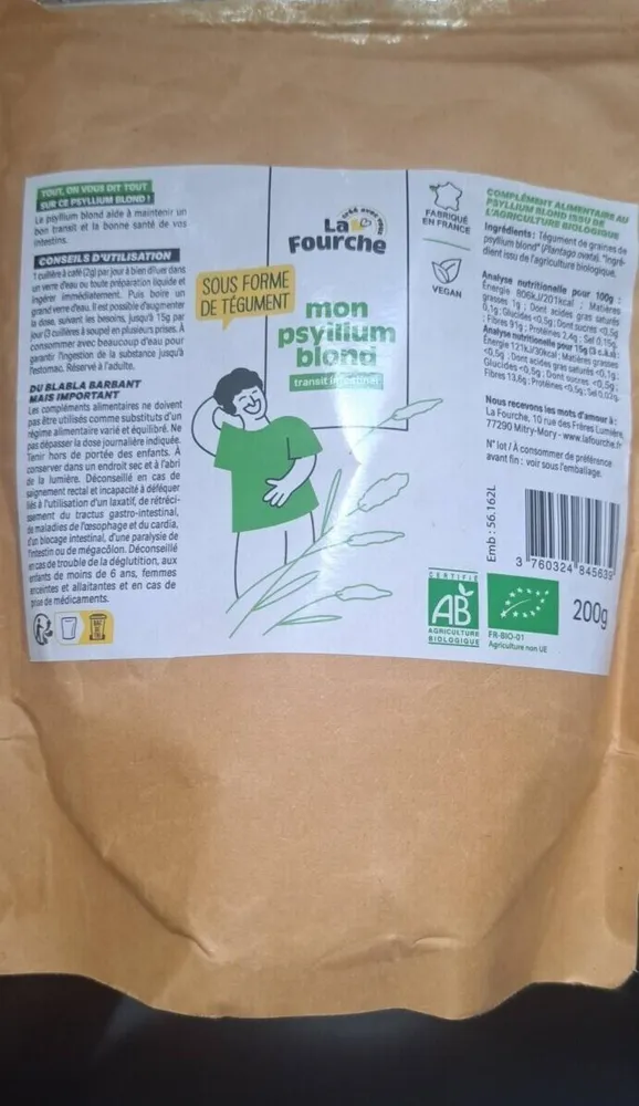 Psyllium Blond Bio