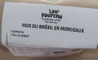 Noix du Brésil en morceaux