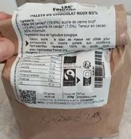 Palais de chocolat noir 85 %