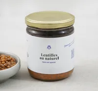 Lentilles au naturel