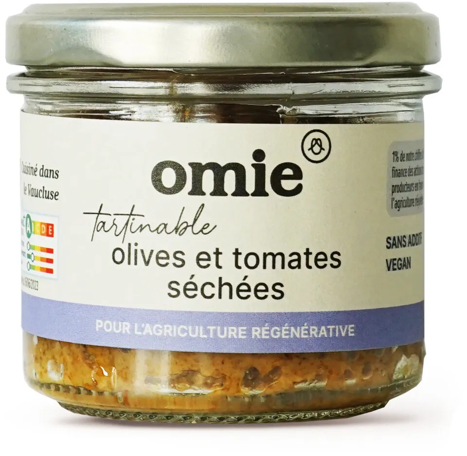Tartinable olives et tomates séchées