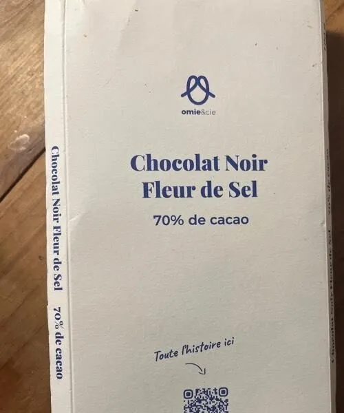 Chocolat noir fleur de sel