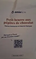 Petit beurre pepites chocolat