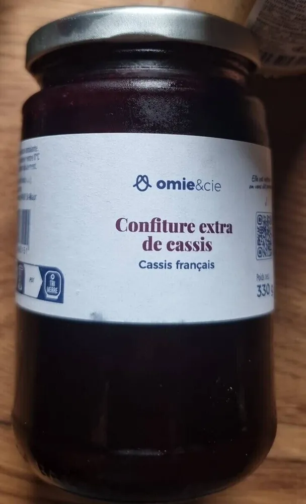 Confiture extra de cassis