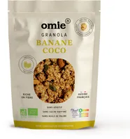 Granola à la banane et à la noix de coco