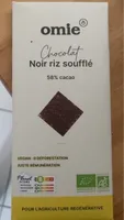Chocolat noir riz soufflé