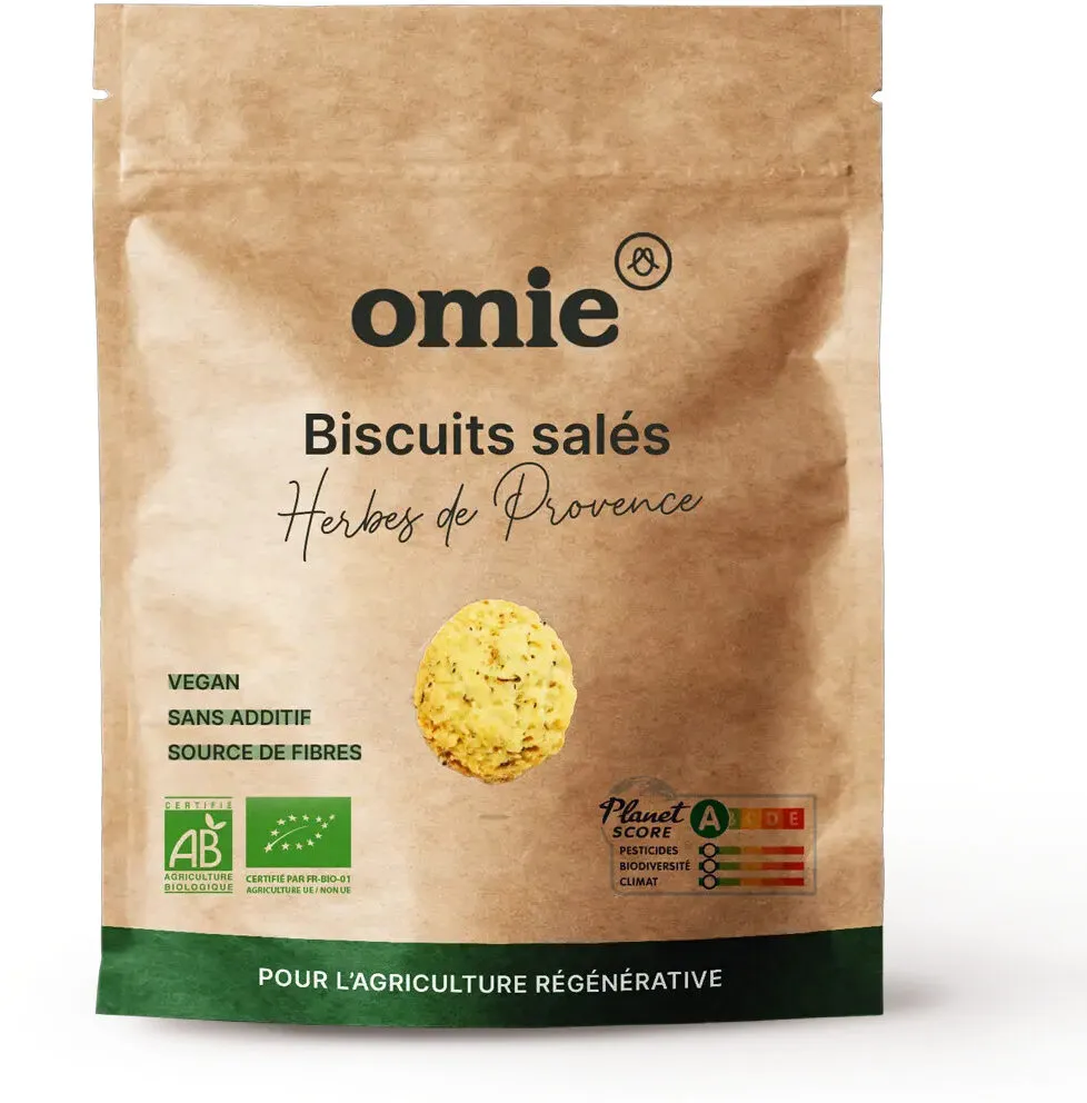 Biscuits salés Herbes de Provence