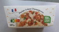 Poulet crème champignons