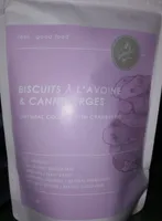 Biscuits à l'avoine et canneberges