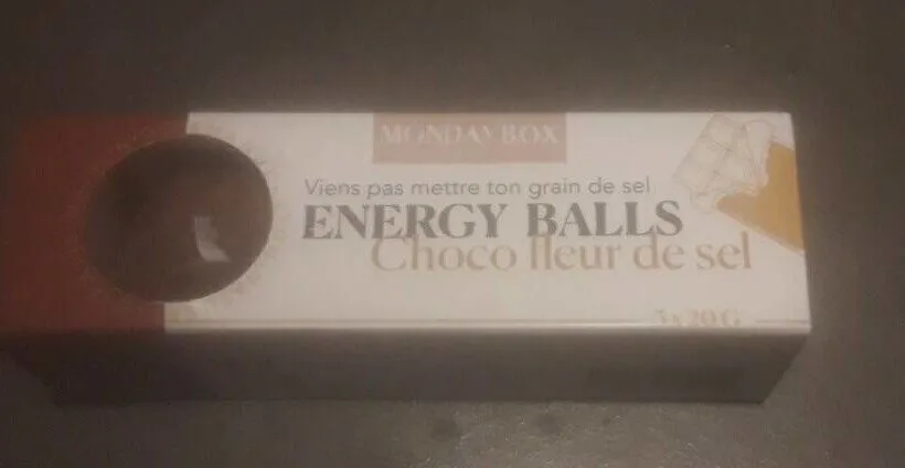 Energy balls choco fleur de sel