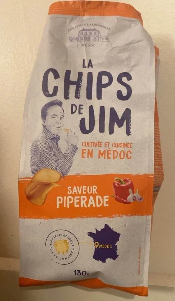 Chips saveur piperade