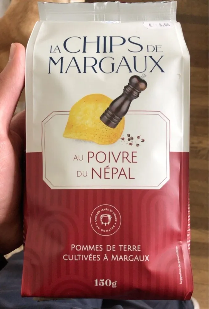 La Chips de Margaux Au Poivre du Népal