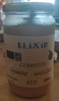 Compote pomme banane Bio