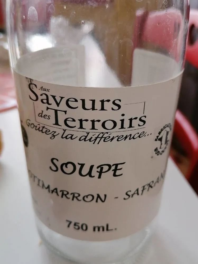 Soupe Potimarron Safran