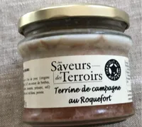Terrine de campagne au Roquefort