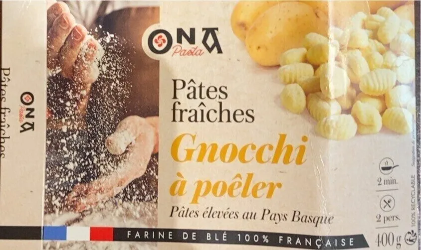 Pâtes fraîches Gnocchi à poêler