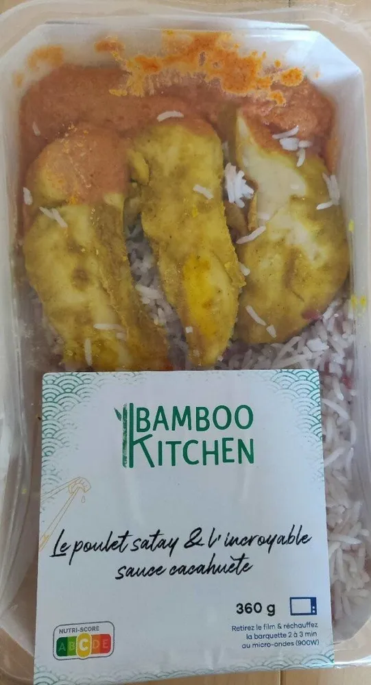 Le poulet satay & l'incroyable sauce cacahouète