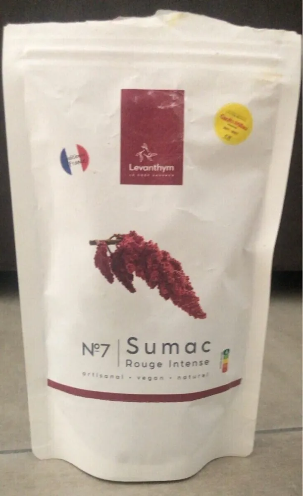 Sumac rouge intense
