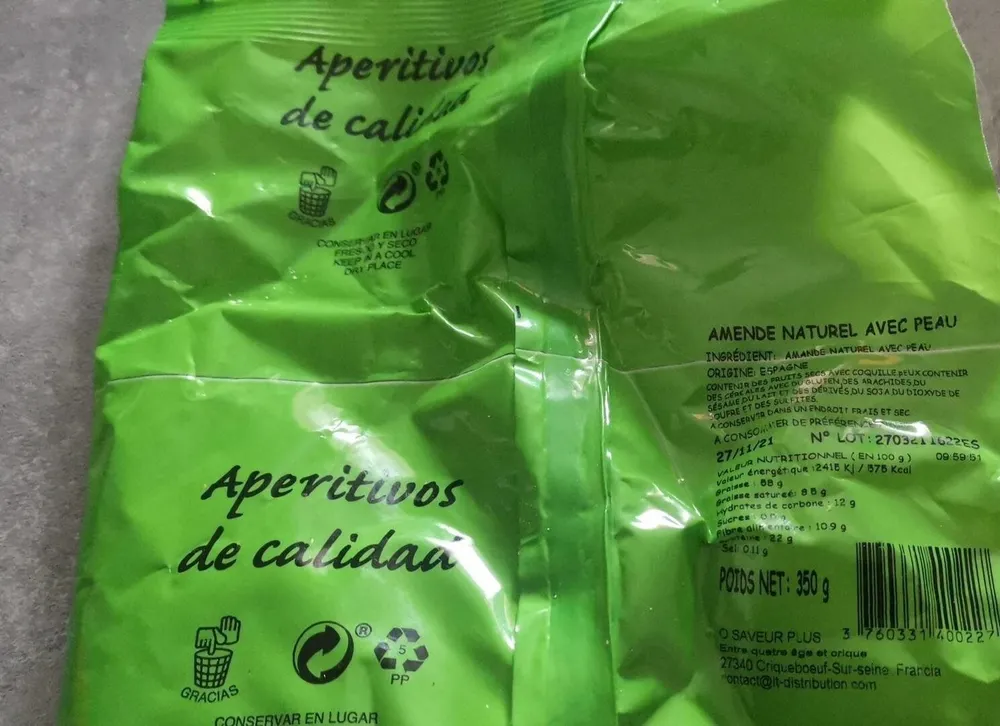 Amende naturel avec la peau