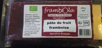 Pâte de fruit framboise