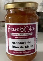 Confiture de citron de Sicile