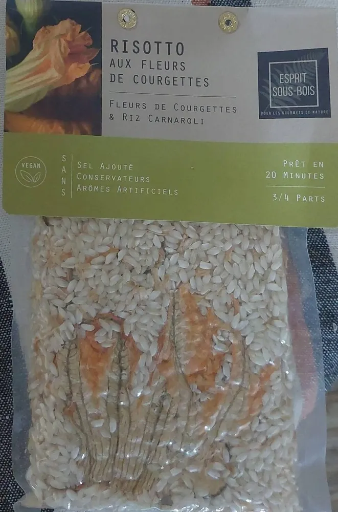 Risotto -  Fleurs De Courgettes