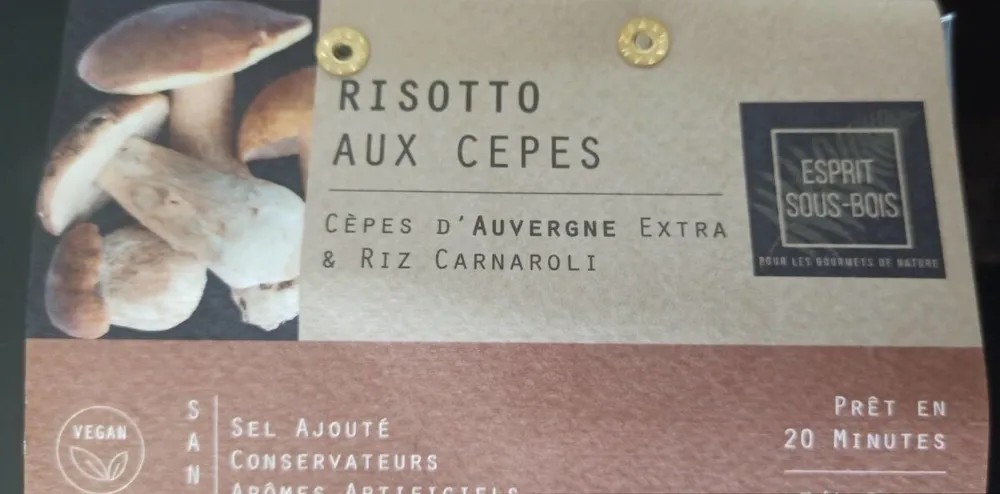 Risotto - Cèpes