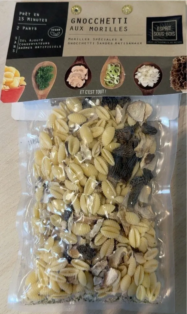 Gnocchetti aux morilles