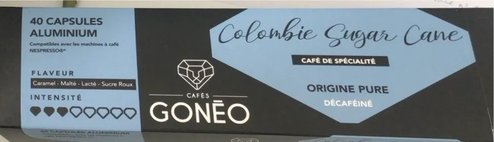 Colombie Sugar Cane