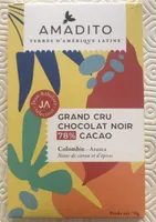 Grand cru chocolat noir 78%cacao
