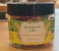 Bonbon Serpents acidulés