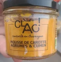 MOUSSE DE CAROTTE AGRUMES ET CUMIN