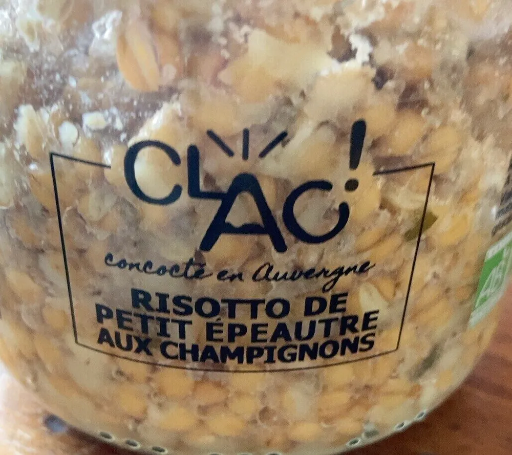Risotto de petit épeautre aux champignons