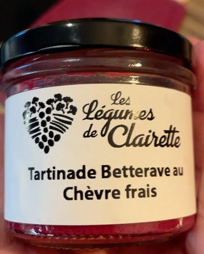 Tartinade betterave au chevre frais