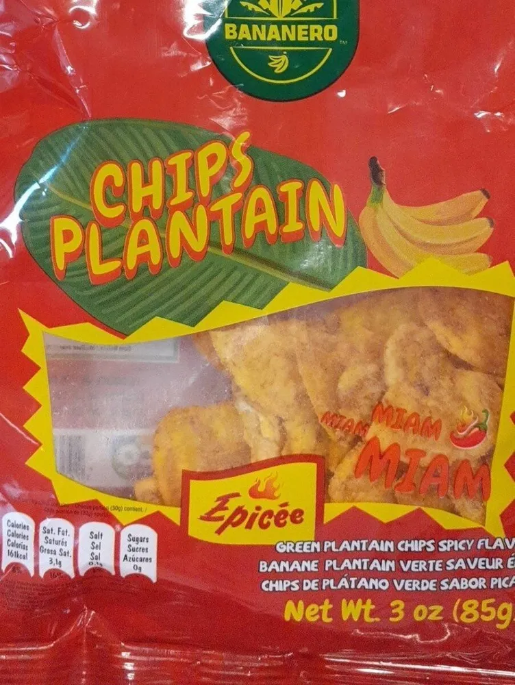 Chips plantain