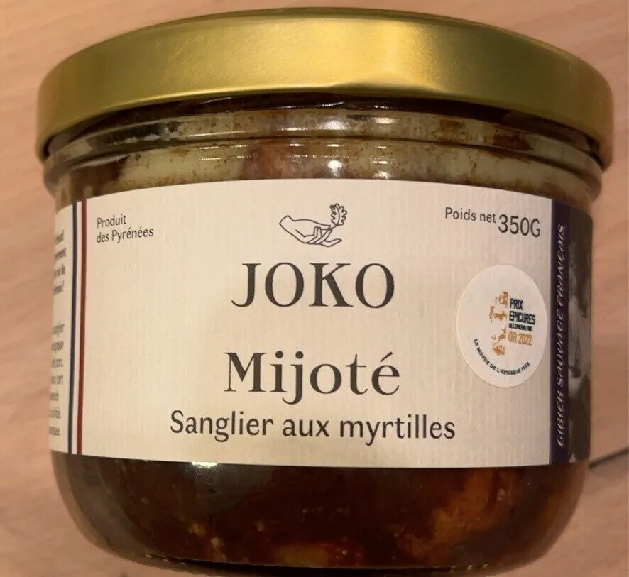 Mijoté sanglier aux myrtilles