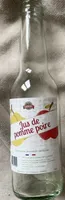 Jus de pomme poire