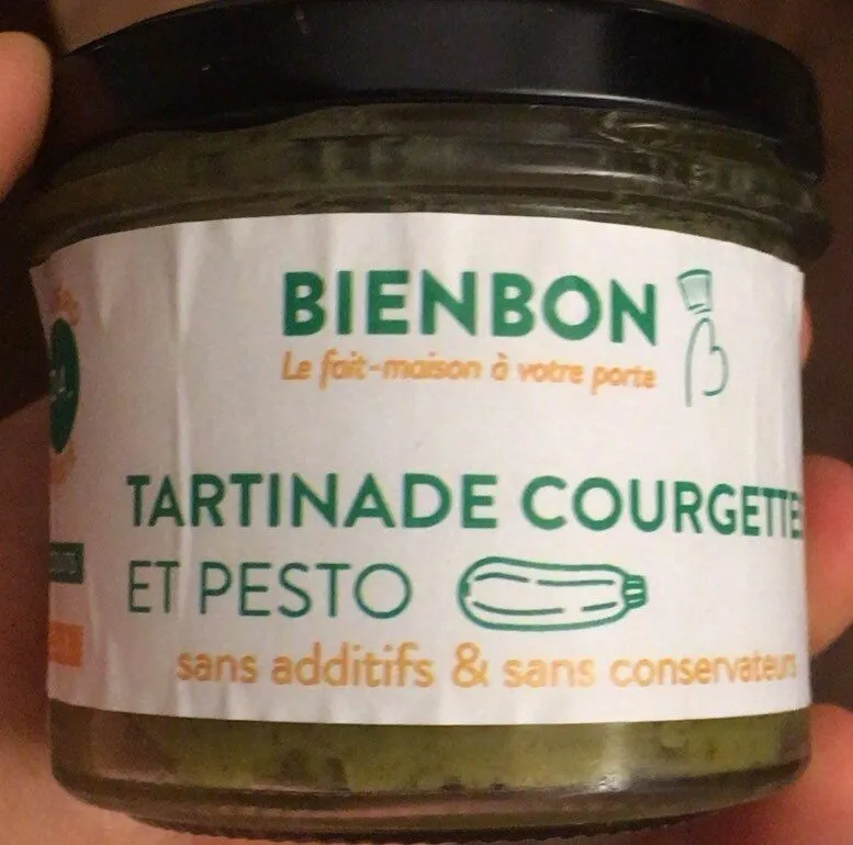 Tartinade courgettes et pesto
