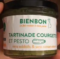 Tartinade courgettes et pesto