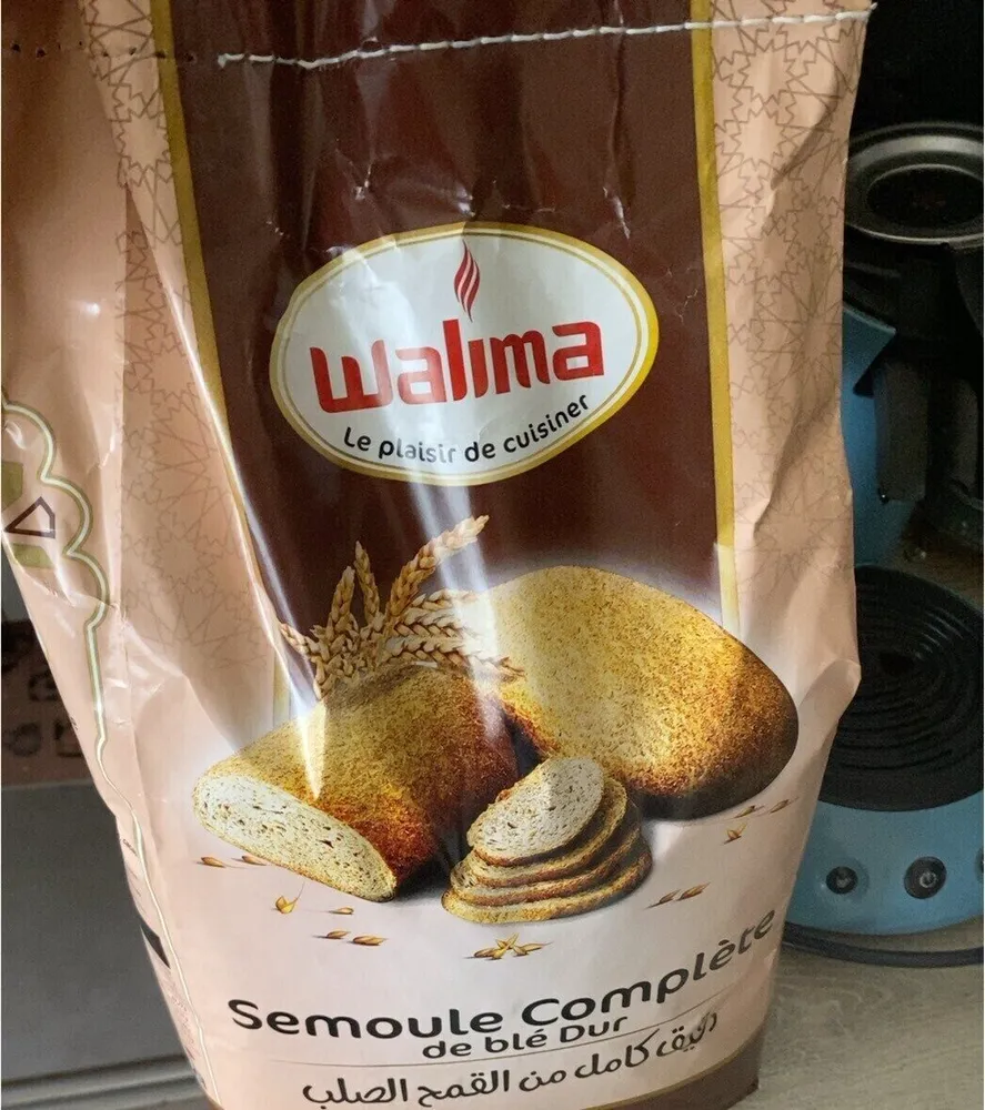 Semoule complète fe ble dur
