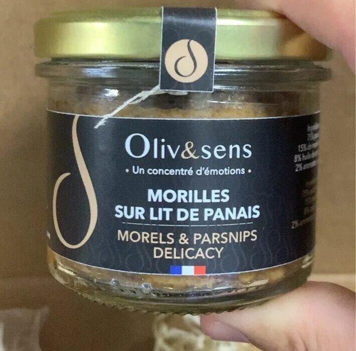 Morilles sur lit de panais
