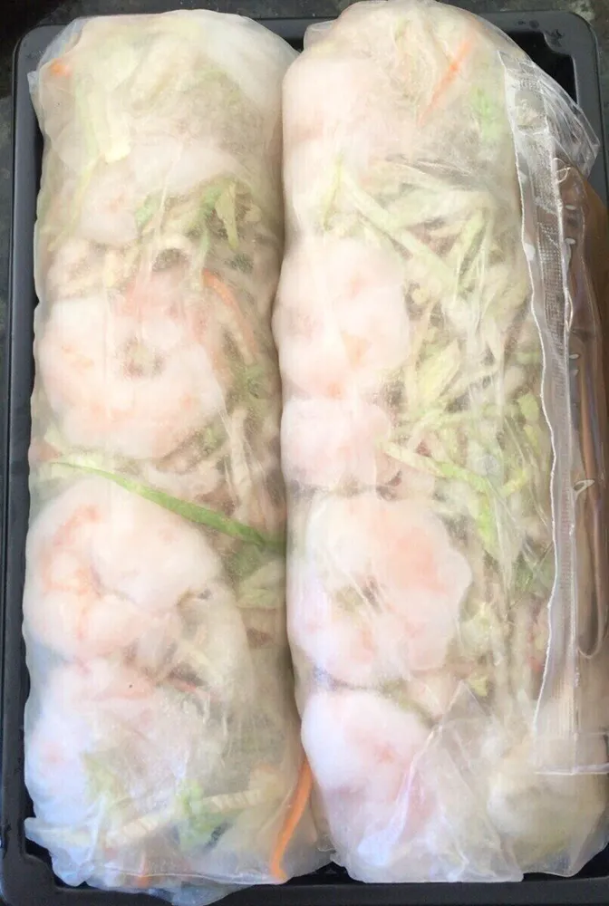 Rouleaux crevettes