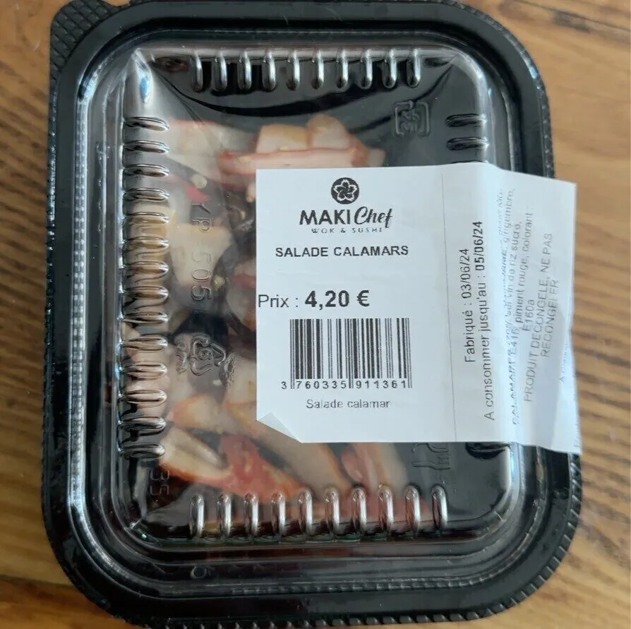 Salade de calamars