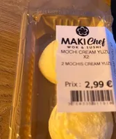 Mochi creme yuzu