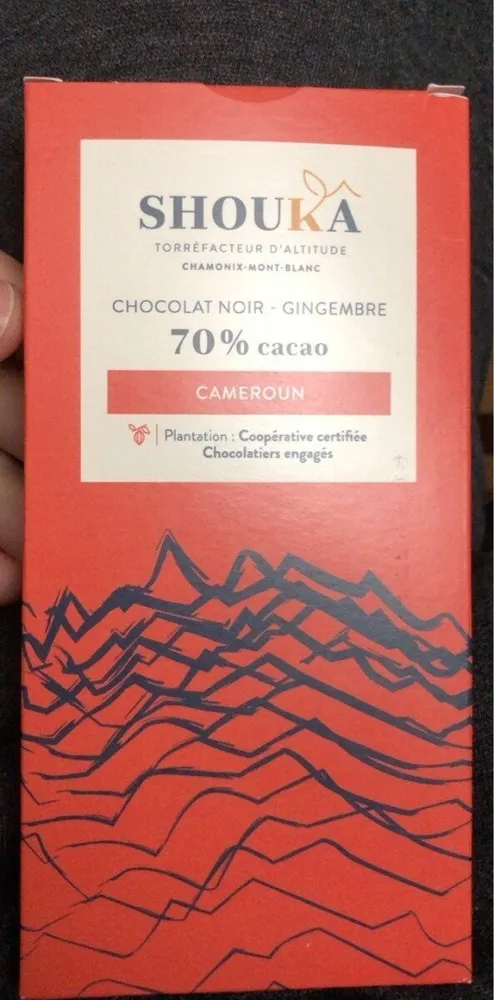 Tablette de Chocolat noir -gimgembre