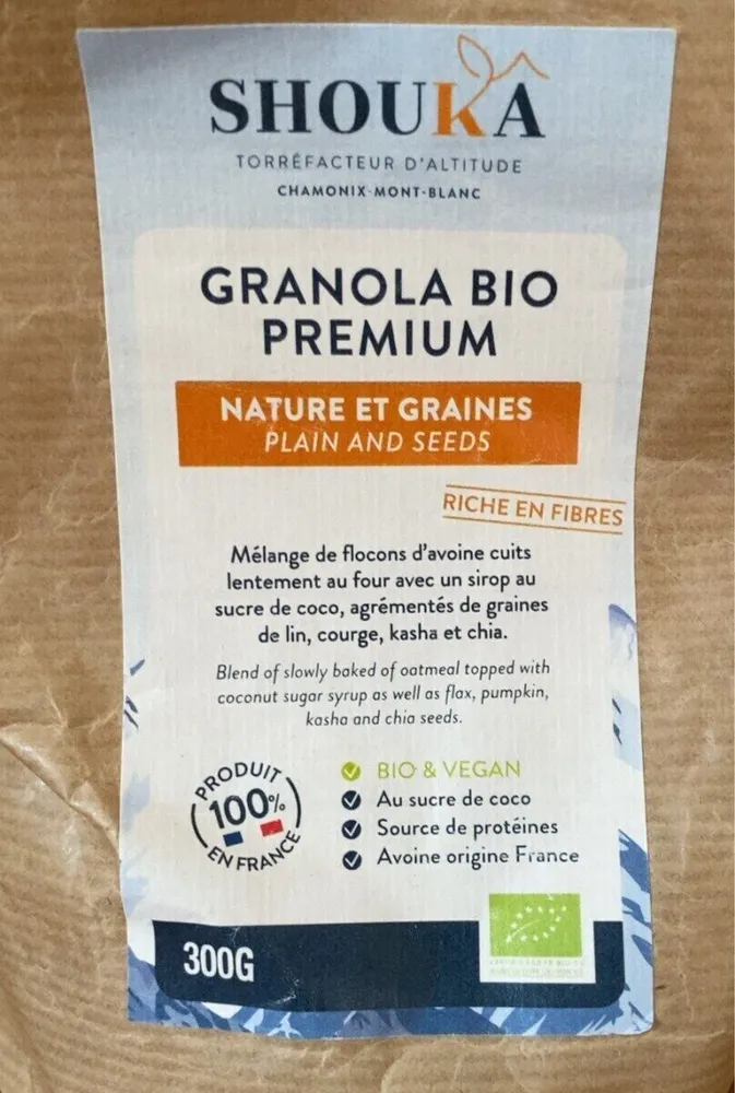 Granola bio premium