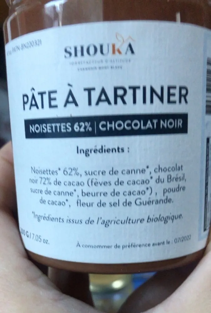Pâte à tartiner