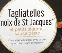 tagliatelles noix de saint jacques